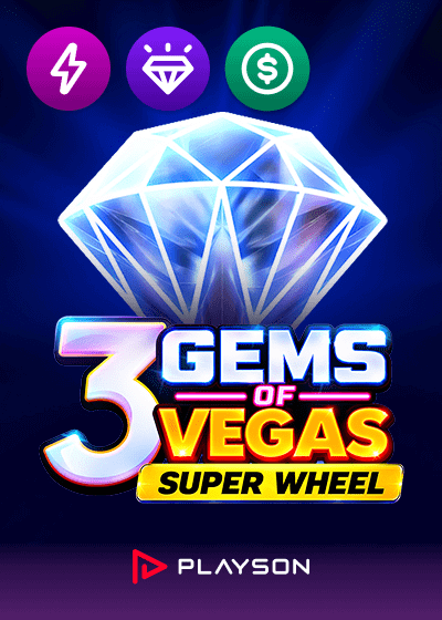 3 Gems of Vegas Super Wheel