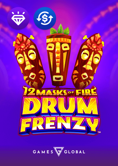 12 Masks of Fire Drum Frenzy