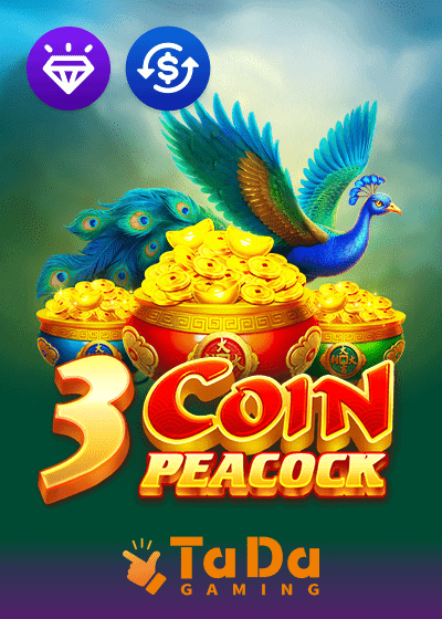 3 Coin Golden Peacock