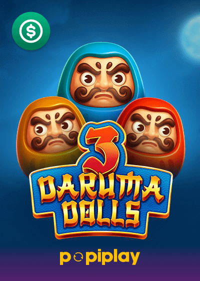 3 Daruma Dolls