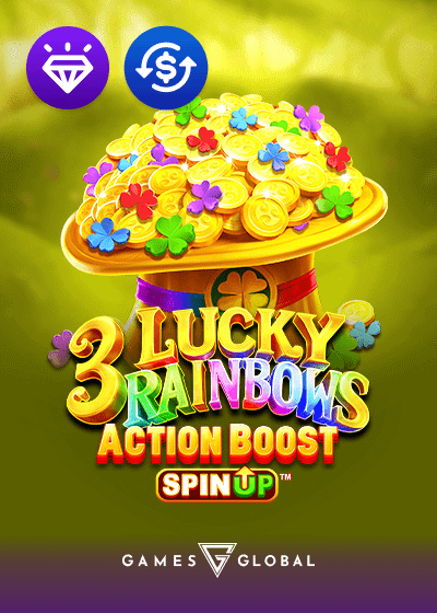 3 Lucky Rainbows Action Boost SpinUP