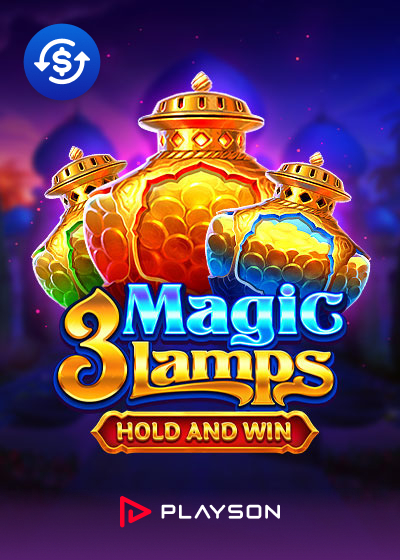 3 Magic Lamps Hold and Win