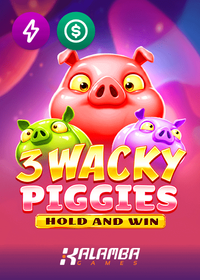 3 Wacky Piggies Hold and Win