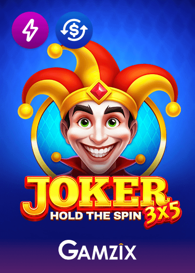 3x5 Joker Hold The Spin