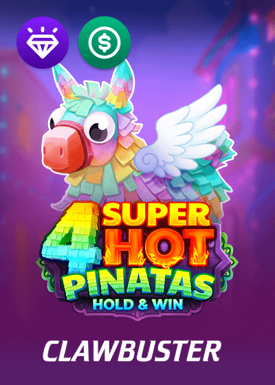 4 Super Hot Pinatas Hold And Win