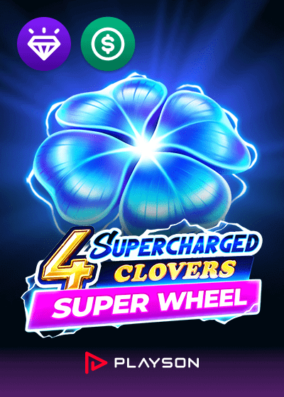 4 Supercharged Clovers Super Wheel