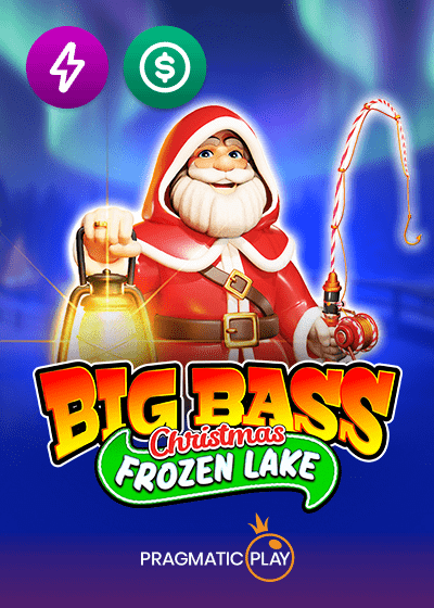 Big Bass Christmas Frozen Lake