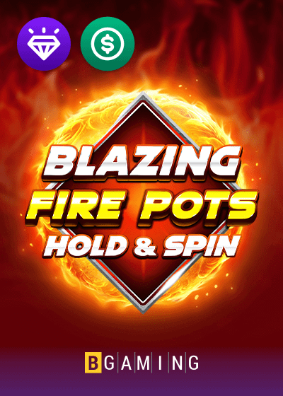 Blazing Fire Pots Hold And Spin