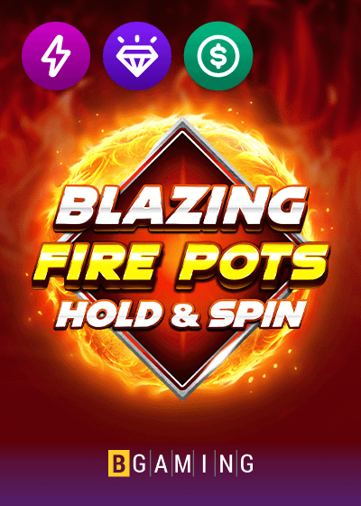 Blazing Fire Pots Hold And Spin
