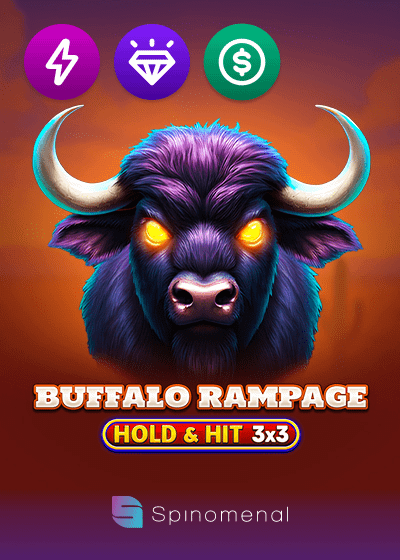 Buffalo Rampage Hold And Hit 3x3