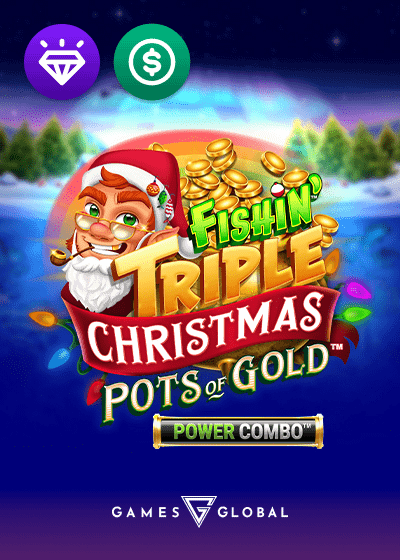 Fishin Triple Christmas Pots of Gold POWER COMBO